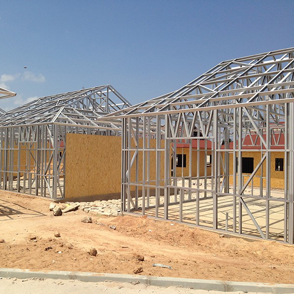 Fast install steel frame house Fast install steel frame house