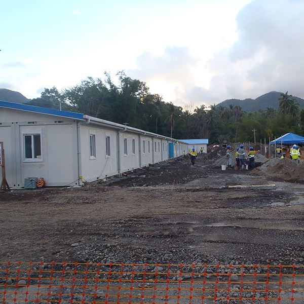 フラットパックコンテナ隔離住宅